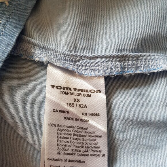 Tom Tailor cotton embroidered blouse - Picture 9 of 10